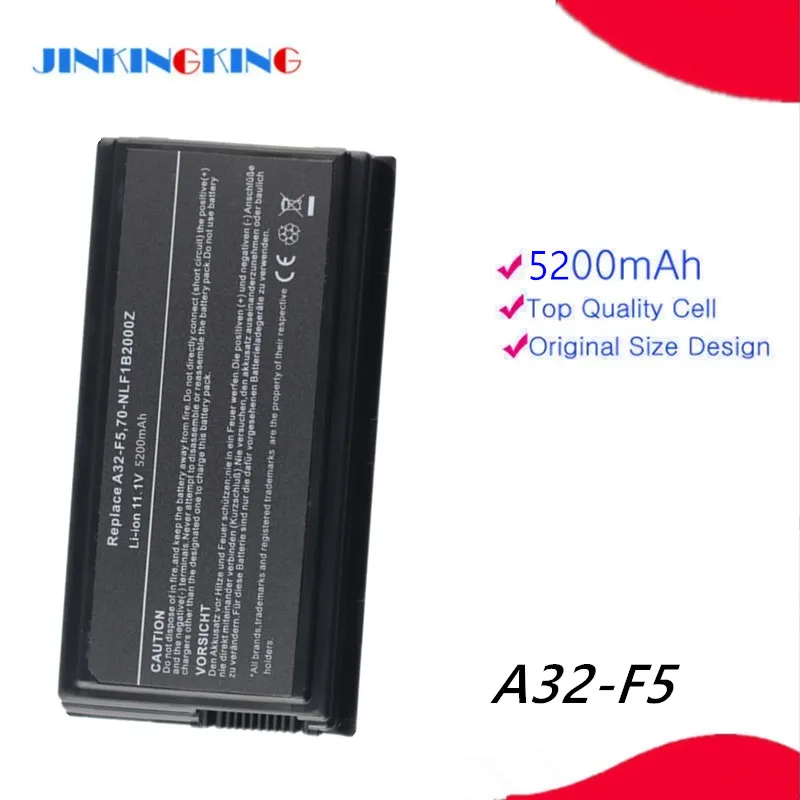 Laptop Battery For Asus A32-F5 F55 F55A F55C F5C F5N F5M F5R F5V F5Z Pro55 Pro58 X50 X50C X50M X50R X50V X50Z X59 X59G X59S