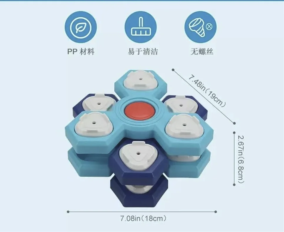 4-Layer Rotating Puzzle Feeder - Image 7