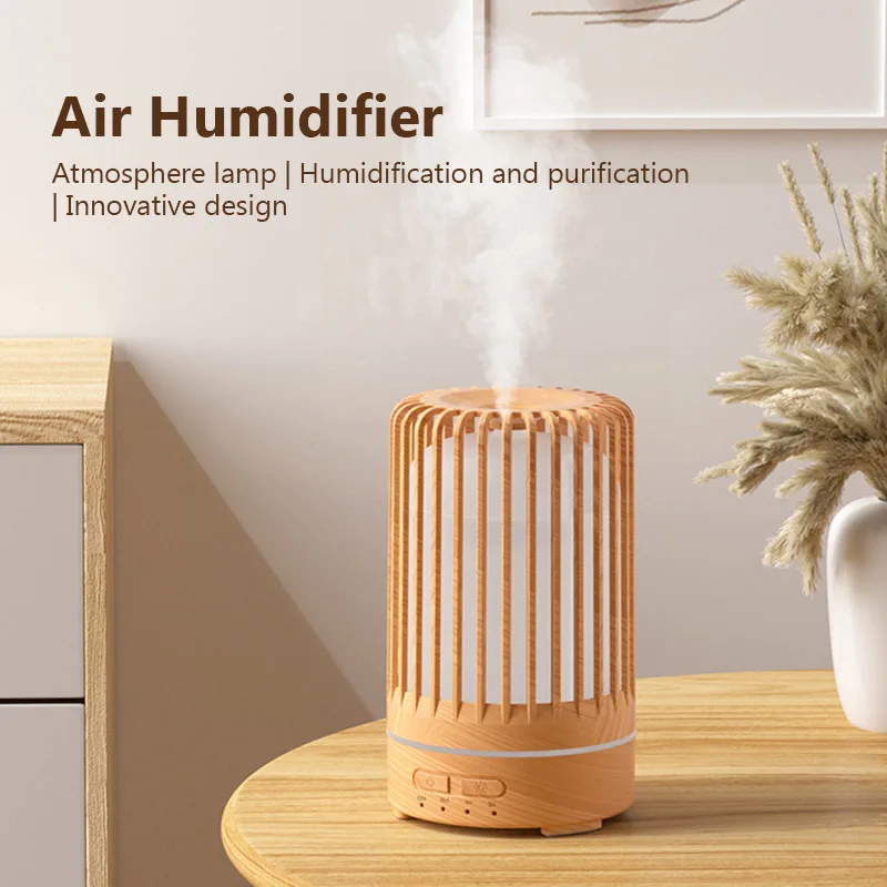 Ultrasonic Aroma Diffuser USB Air Humidifier 150ml Essential Oil difusor 7-color Night Light umidificador For Home Office Car