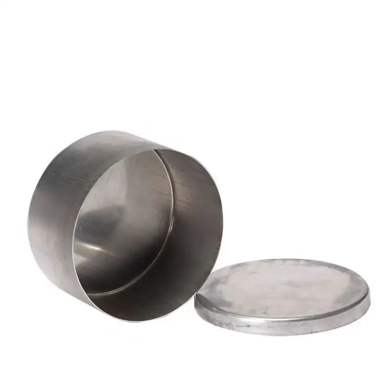 

Aluminum Box Round Soil Sampling Aluminum Box Weighing and Packaging Box Laboratory Chemical Reagent Weighing Sample Round Small
