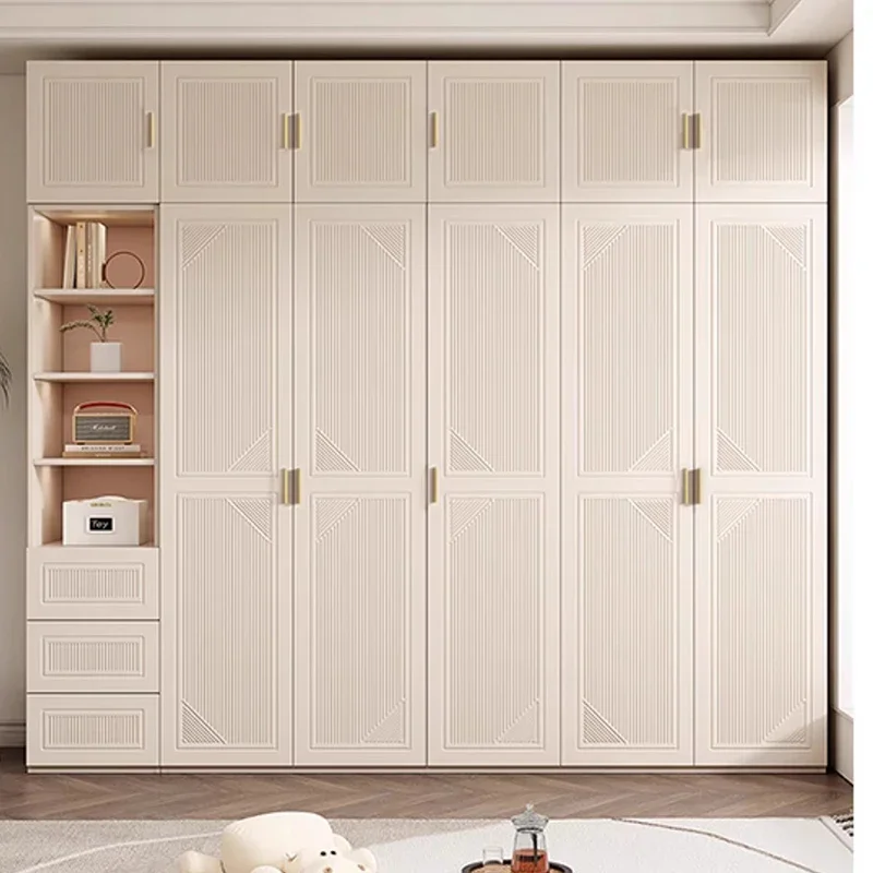 

Dressers Standing Wardrobes Luxury Closets Cabinets Storage Wardrobes Hangers Garment Armario De Plastico Salon Furniture