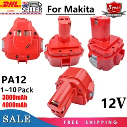 PA12 1220 1222 1234 3.0Ah/4.0Ah Replacement Batteries For Makita 12V battery Cordless Drill of screwdriver Power Tools Bateria