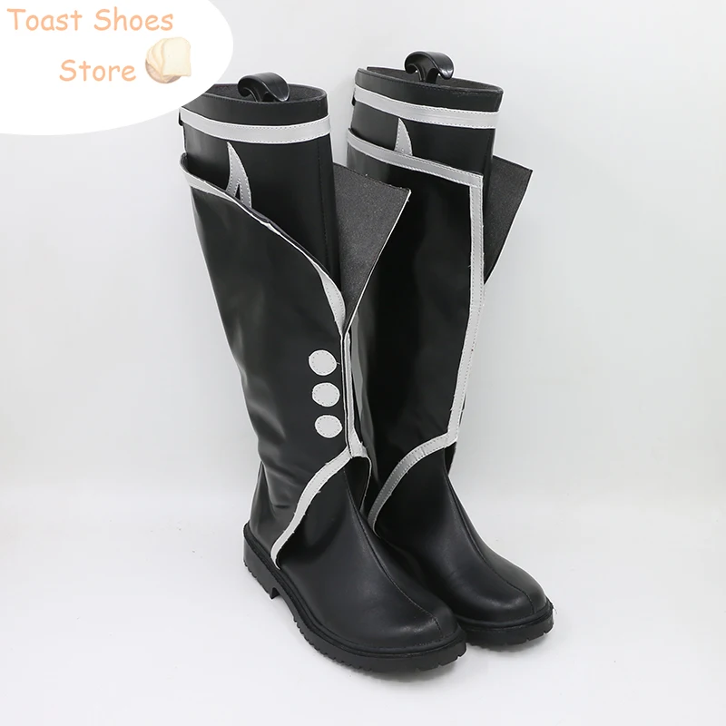 Game Identity V Photographer Joseph Desaulniers Cosplay Shoes PU Leather Shoes Halloween Carnival Boots Costume Prop