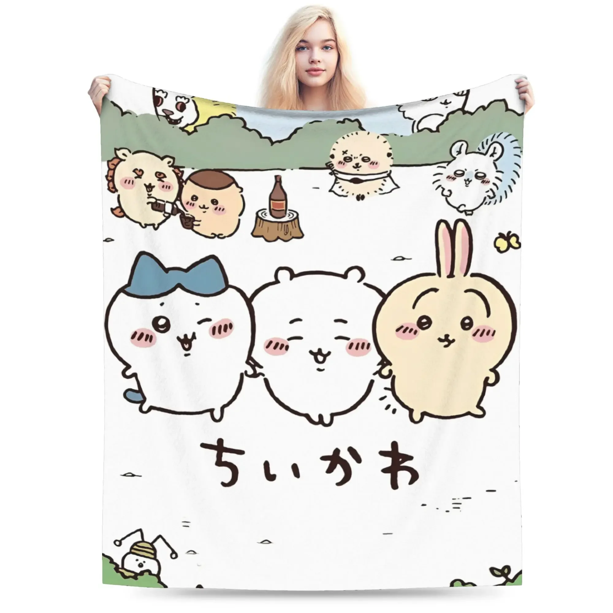 بطانية رمي قطيفة ناعمة دافئة للأولاد والبنات، كرسي أريكة مبتكر، مفرش سرير من الفلانيل #1