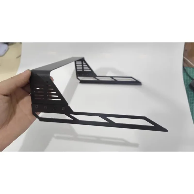 

For 1/7 Scale Model CK5812 RC Rock Crawler – Metal Bed Guard Roll Bar Or Handlebar Upgrade Kit – Non-Destructive Installation