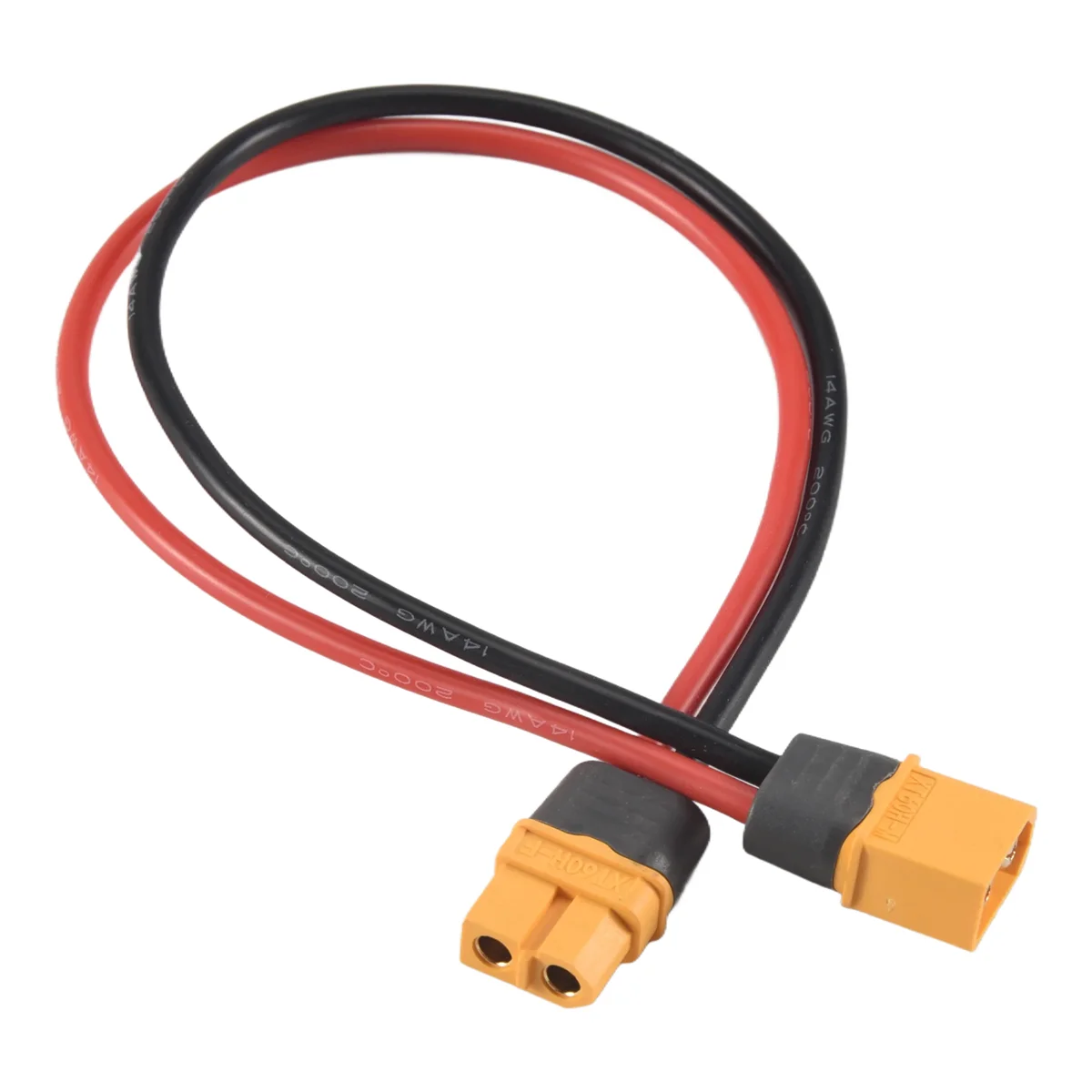 Nuevo Adaptador de conector macho hembra XT60 XT-60 de 28cm y 11 "para batería RC