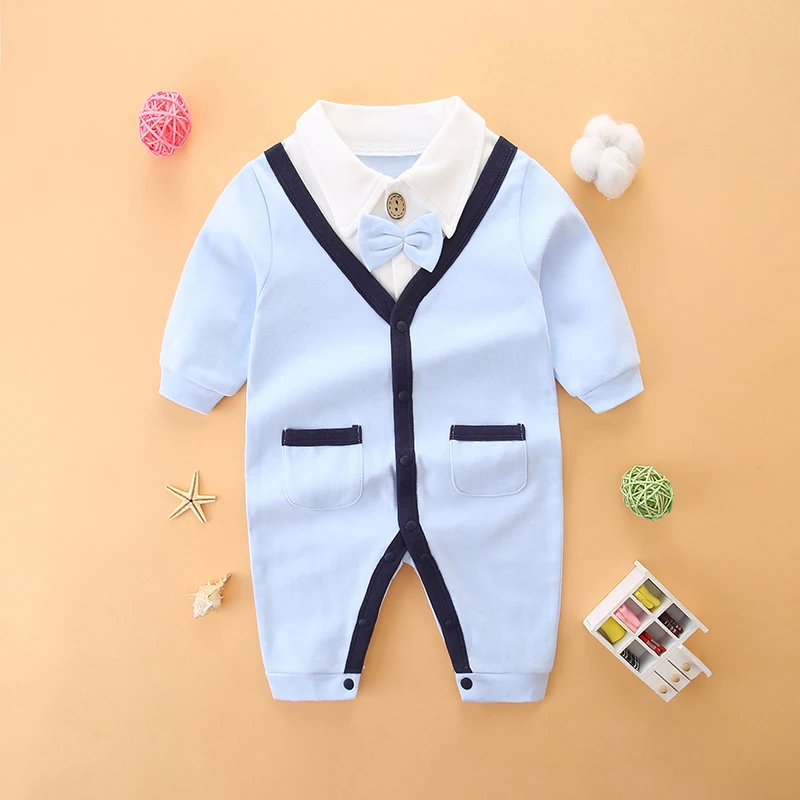 Korean Baby Clothes, Autum Clothes, Newborn Baby Boy, Autum Outing Clothes, 100-day Boy Jumpsuit