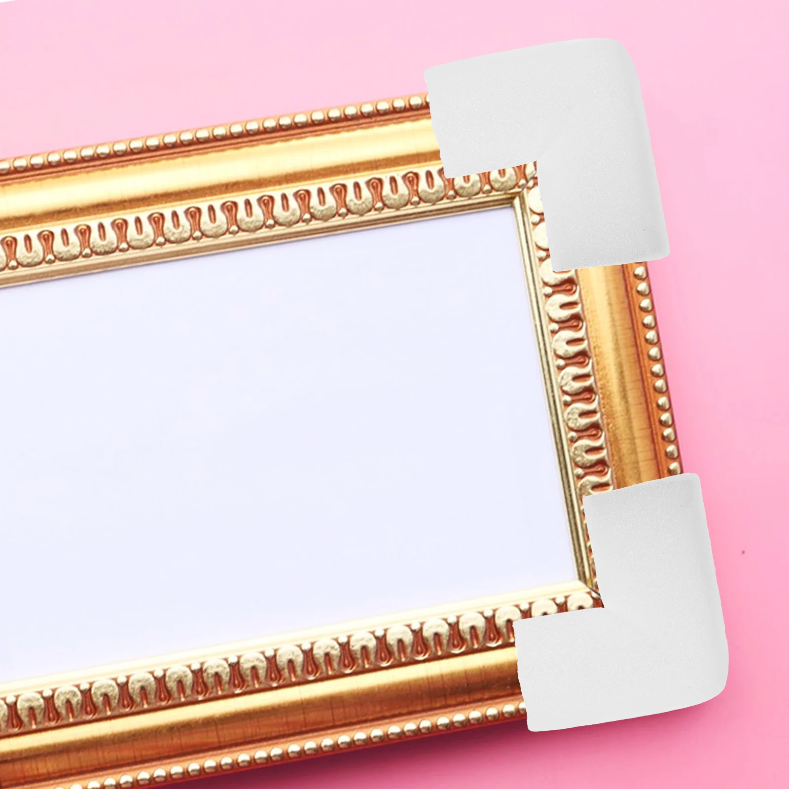 12pçs protetores de canto, protetores de borda de embalagem para moldura de foto, pintura, envio, proteção móvel epe