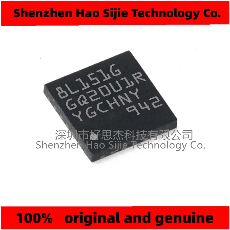 STM8L151G6U6 STM8L151G6U STM8L151G6 STM8L151G STM8L151 Pacote ST QFN28, 100% original