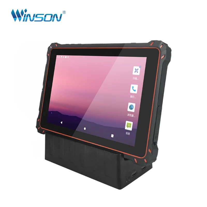 10.1 InchWaterproofPanel PC Rugged Touch Screen Monitor DC Power All In One Industrial Computer