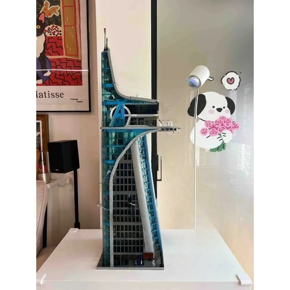 مجموعات مكعبات بناء The Building in The Movie 76269 متوافقة مع جزيئات Lego مناسبة لهدايا عيد الميلاد 5201 قطعة #4