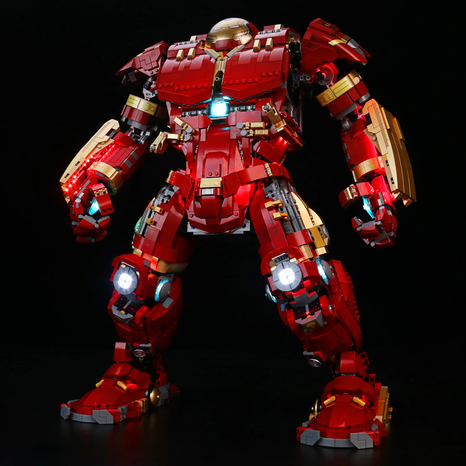 Vonado LED Light Kit For 76210 Hulkbuster​ Building Blocks Set (NOT Include the Model) Bricks DIY Toys For Children