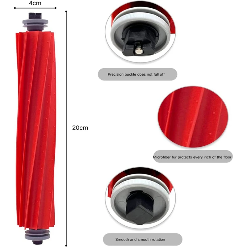 مرشح فرش ممسحة منصات ل Xiaomi Roborock S7 Maxv/ S7 Maxv Plus/ S7 Maxv Ultra/ S7 Pro Ultra/ S7/ S7 + أجزاء الملحقات