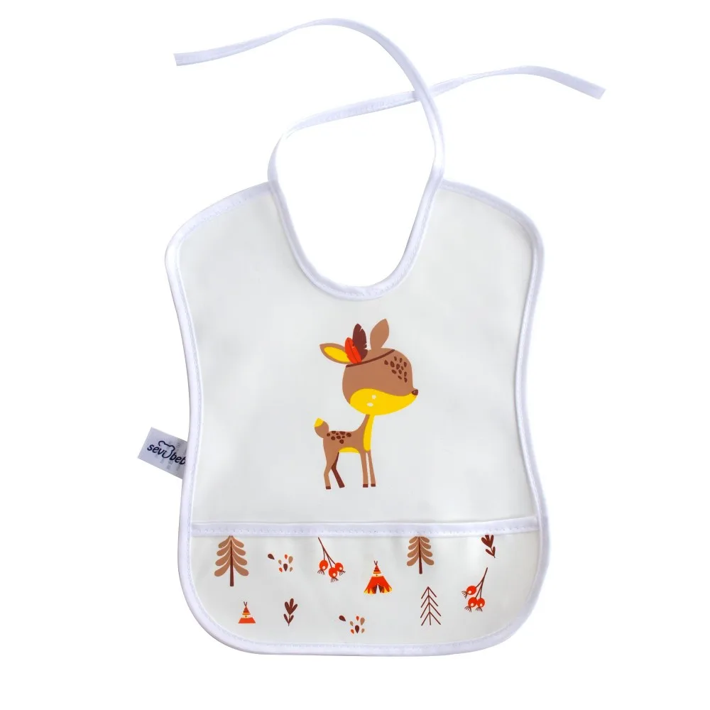 Blue Color Small Oilcloth Aprons