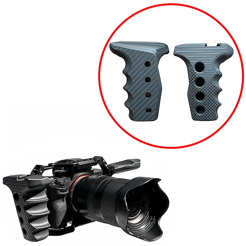1Pair For Sony Portable Camera Cage Side Handle 3D Printing PLA Camera Rig Grip Universal Multi Model Holder Shooting Accessory
