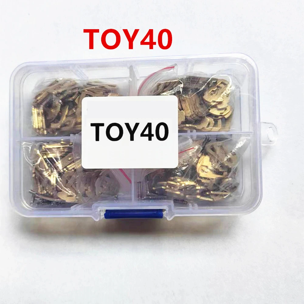Kunci mobil Wafer TOY40 aksesoris perbaikan kunci Reed Lock Plate untuk Toyota Camry/Corolla