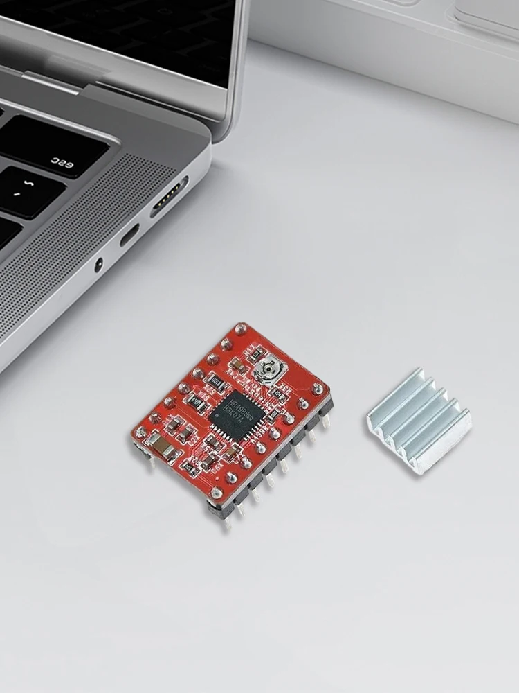 Pilote de moteur pas à pas A4988 DRV8825, avec dissipateur de chaleur, Module de protection d'extension de commande pour rampes 1.4 StepStick