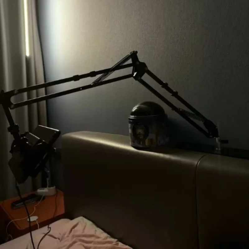 Hidden Mobile Phone Stand for   Bedside Table Top Universal Dormitory Stand - ° Swivelable, Adjustable, Sturdy and Foldable - S