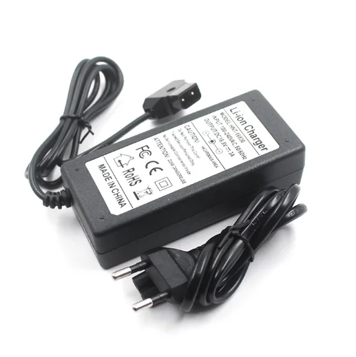 1 szt. Ładowarka D-TAP 16.8V 3A Adapter do zasilacza wejście do nas/ue/AU 100-240V D kabel do cyfrowych produktów