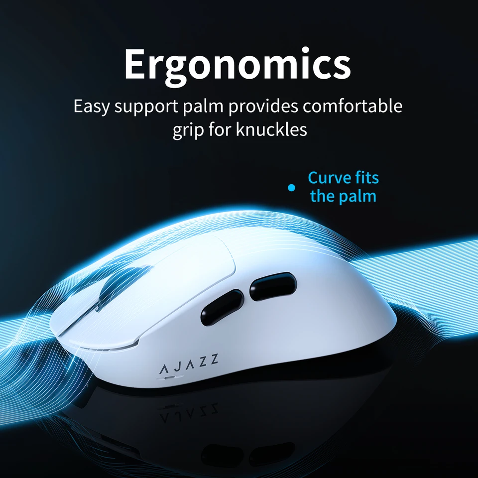 AJAZZ AJ179 V2 MAX Wireless Gaming Mouse PAW3311 Tri-Mode Wired