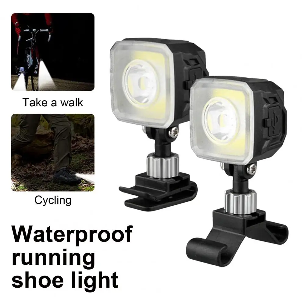 Outdoor Shoe Light Super Bright Shoe Lights for Outdoor Activities Waterproof Headlights for Running Hiking Camping for Adults