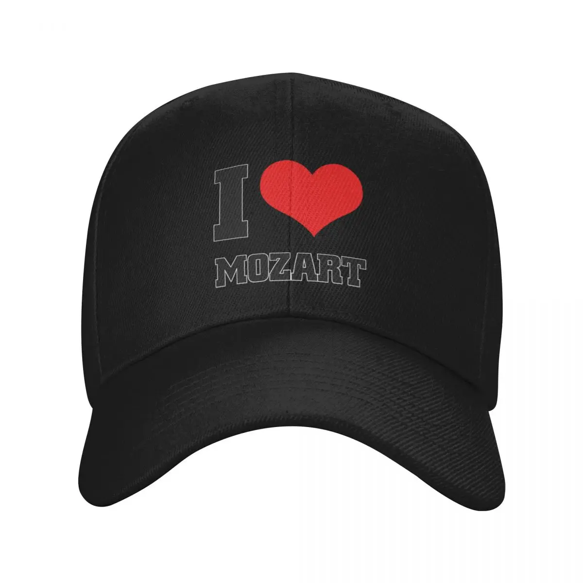 

I love MOZART Baseball Cap hard hat Winter hat cute tactical cap Mens Caps Women's