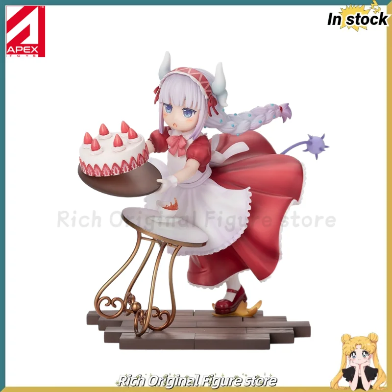 

Оригинальные на складе APEX-TOYS Miss Kobayashi's Dragon Maid S Kanna Kamui Maid Cafe Модели Игрушки Коллекция фигурок