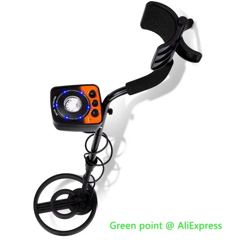 كاشف المعادن MD-5021 حساسية متعددة الوظائف مع مصباح ليد جيب كشف الذهب عمق الأسلاك دبوس مؤشر صغير ومحمول