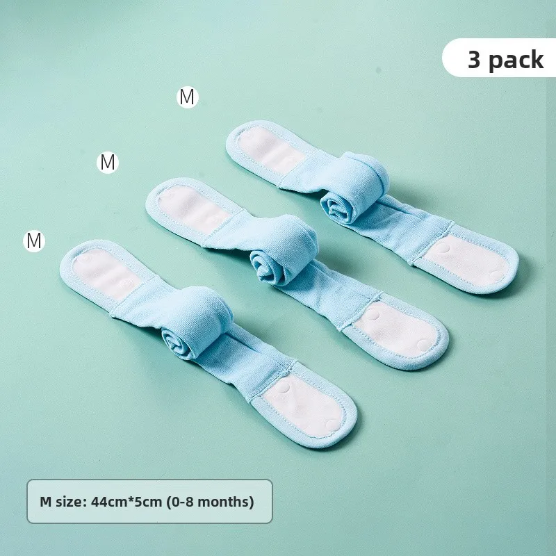 قفل حفاضات قطني لحديثي الولادة - حزام حفاضات أطفال صيفي قابل للتنفس وقابل للتعديل، ناعم وصديق للبشرة وغير قابل للخدش للعناية بالطفل #5