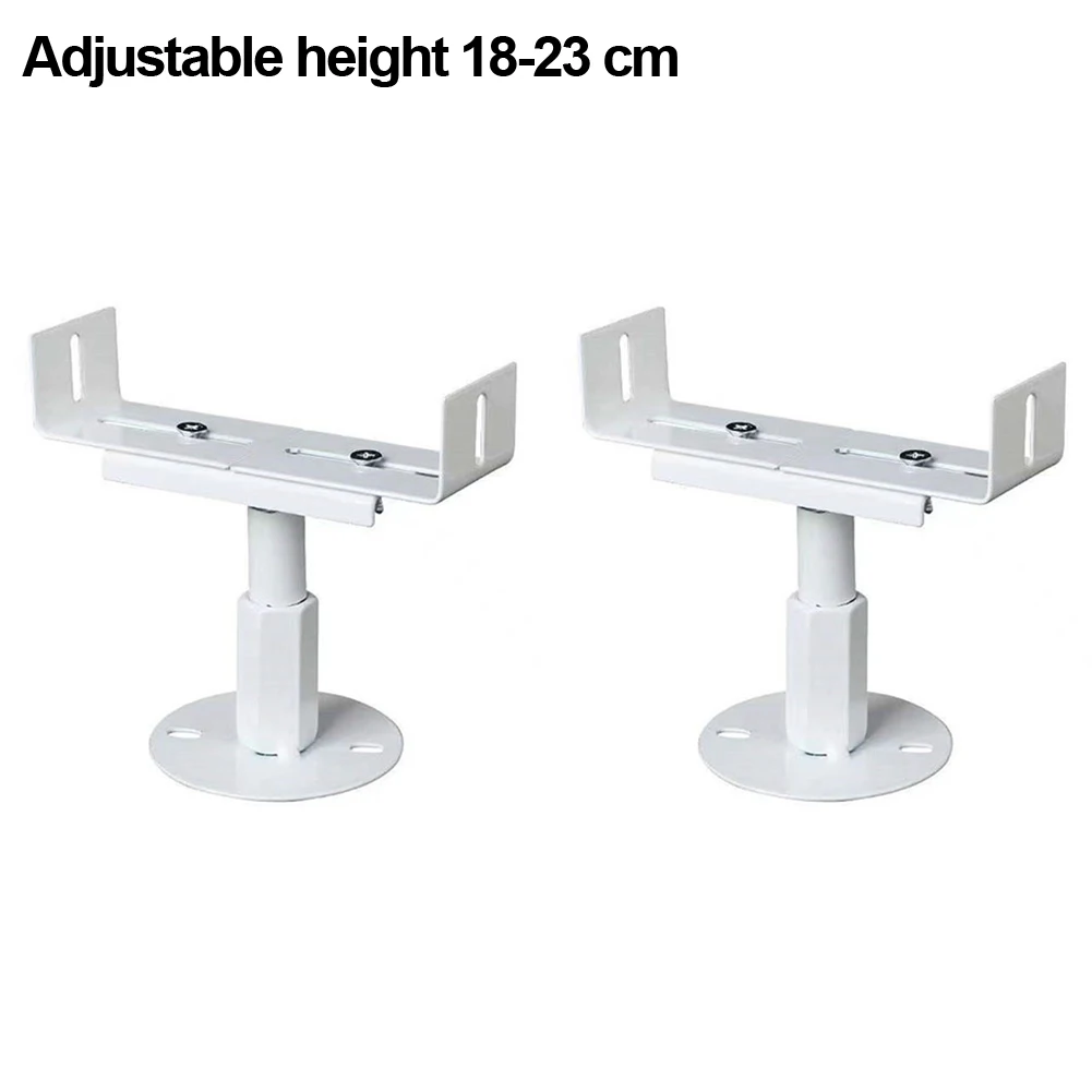 1/2pcs Vintage Radiator Brackets 18-23cm High Adjustable Column Radiator Cast Support Adjustable Height Home Improvement