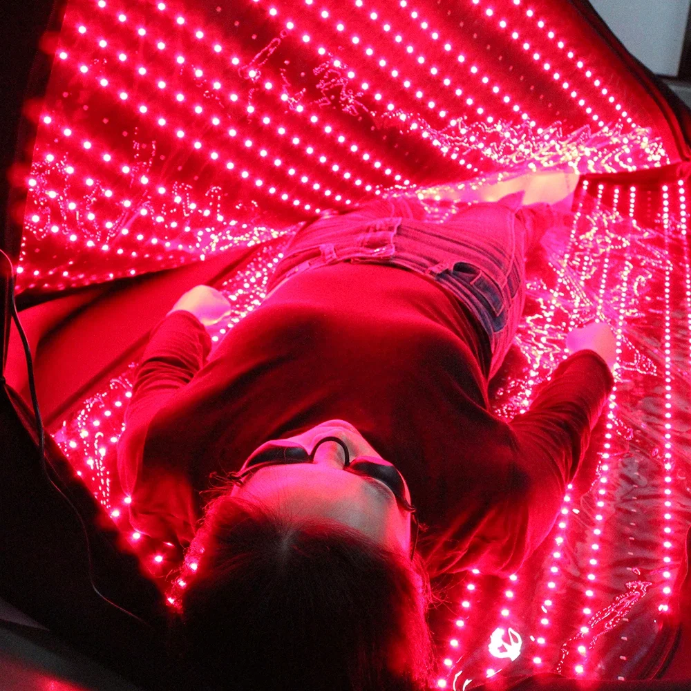 Red Light TherapyCapsule For Pain Management LED Infrared Light Therapy Bed In alon For Entire Body Health Care Wellness