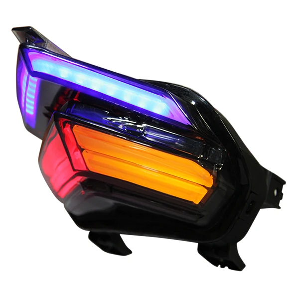 CBR250R LED الفرامل الخلفية الذيل ضوء دراجة نارية وقف مصباح مع أضواء مؤشر الإشارة لهوندا CBR250RR 2021 2022