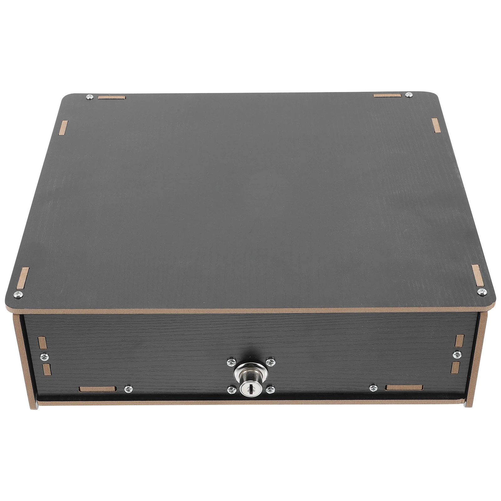 

Change Storage Box Cash Tray Multiple Drawers Money Organizer for Register Insert Wooden Trays