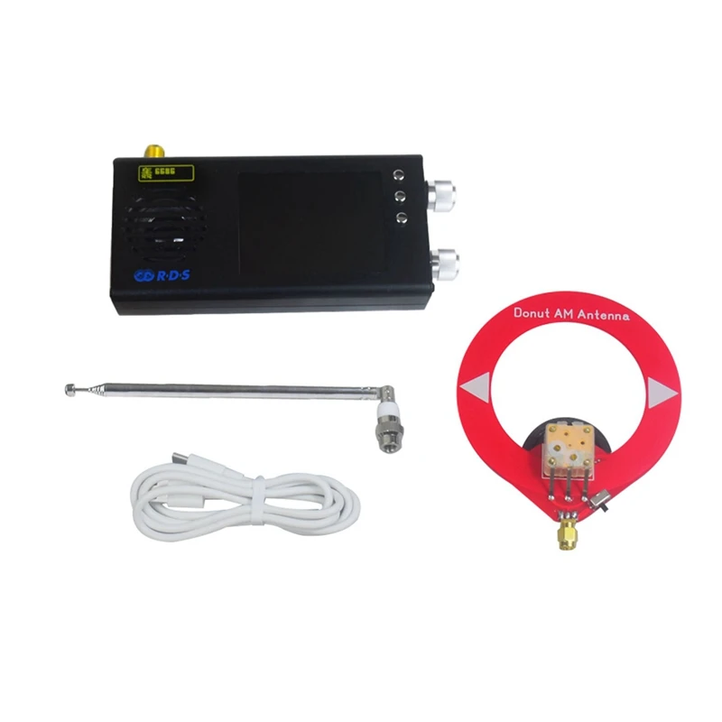 TEF6686 Radio Receiver All Band FM/MW/Shortwave /LW Radio Portable Handheld Radio With Donut Antenna B