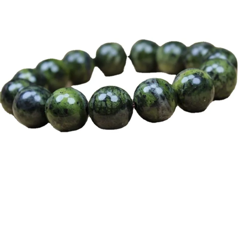 Medicine King Stone Single Circle Bracelet Tibetan Jade Men's and Women's Bracelet