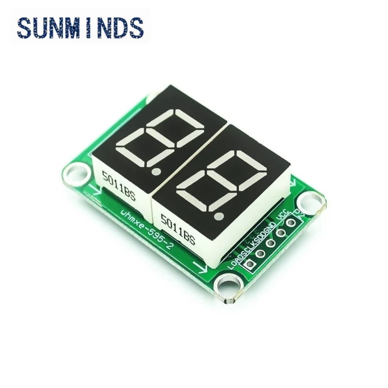 Static drive 2 3 4 segment Digital Tube LED Display Module 2 Digital 74HC595 tube 100% new original