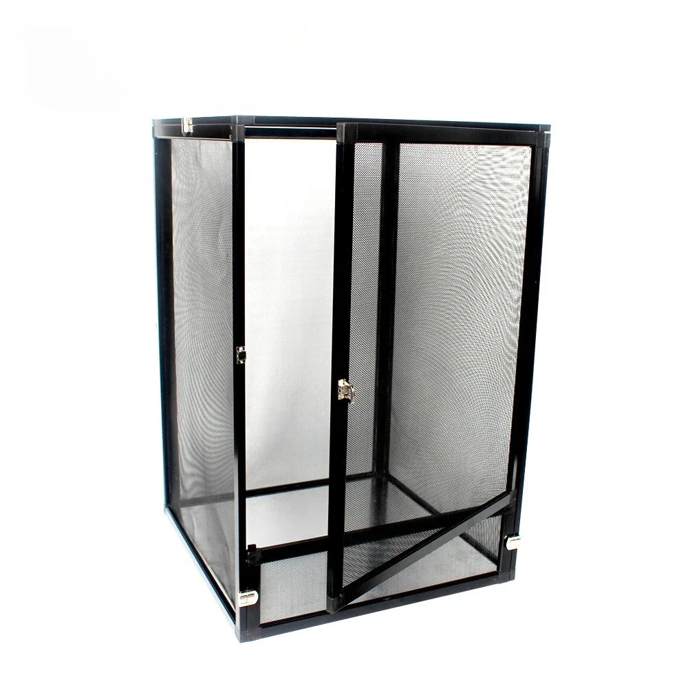 

Large climbing pet feeding box, chameleon, removable feeding cage, aluminum alloy combination, crawler box.