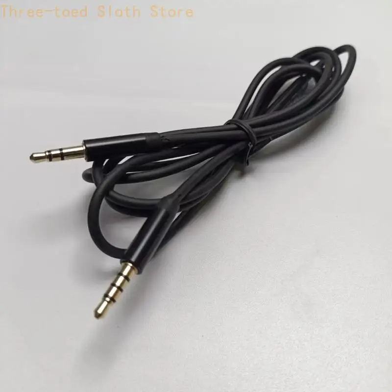 Hochwertiges 3,5-mm-Aux-Kabel für die Kopfhörer WH1000xM5, WH1000xM4, WH1000xM3, WHCH710N E74A – Detail 4