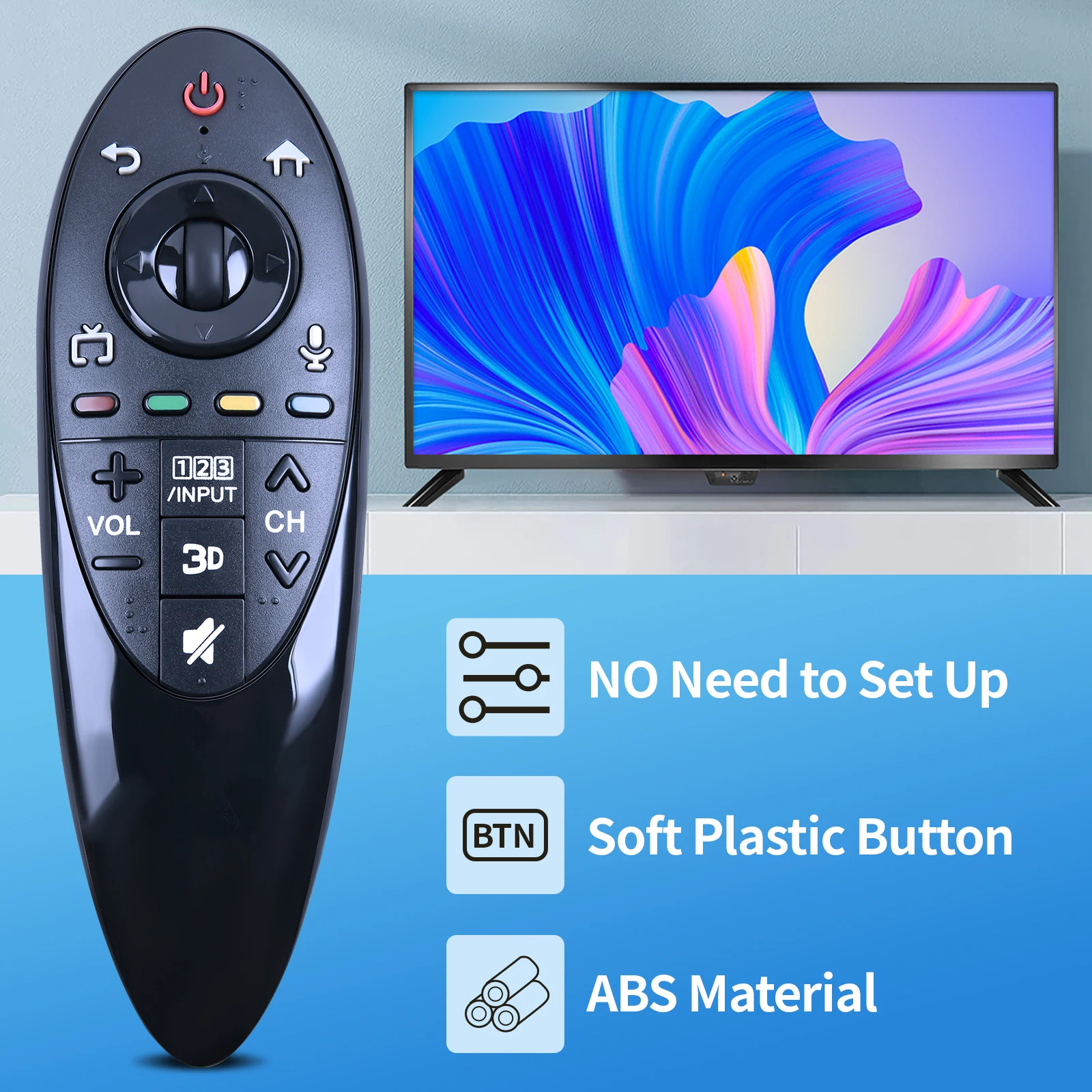 New AN-MR500G Voice Magic For Smart TV Remote Control 47LB6300-UQ 50LB6300-US