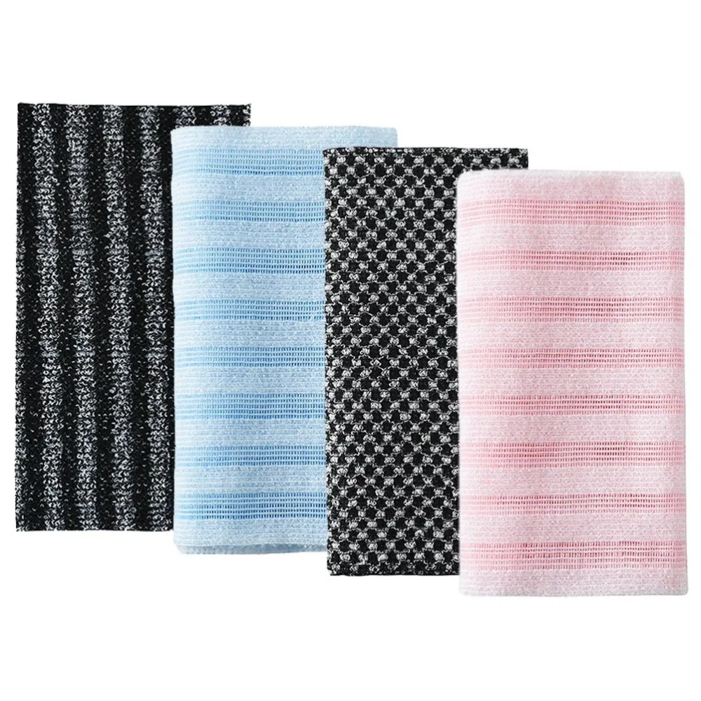 Multifunctional Antibacterial Bath Towel Ultra Long Easy Back Cleaning Design Exfoliating Body Towel For Daily Shower Skin Care
