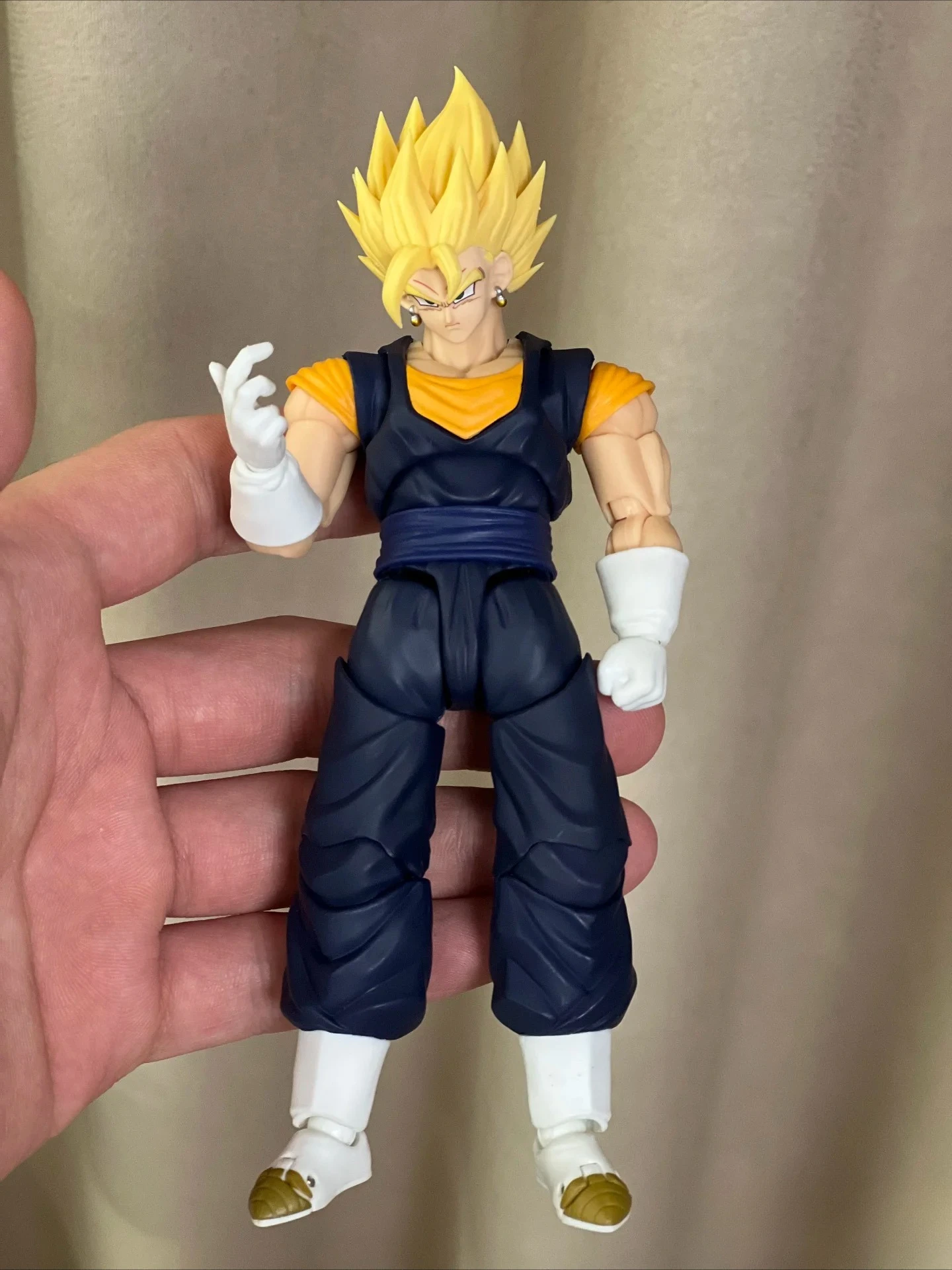 En Stock OC juguetes SHF Super Saiyan Dios Vegetto Vegito Dragon Ball Z Anime figuras de acción modelos juguetes regalos de cumpleaños