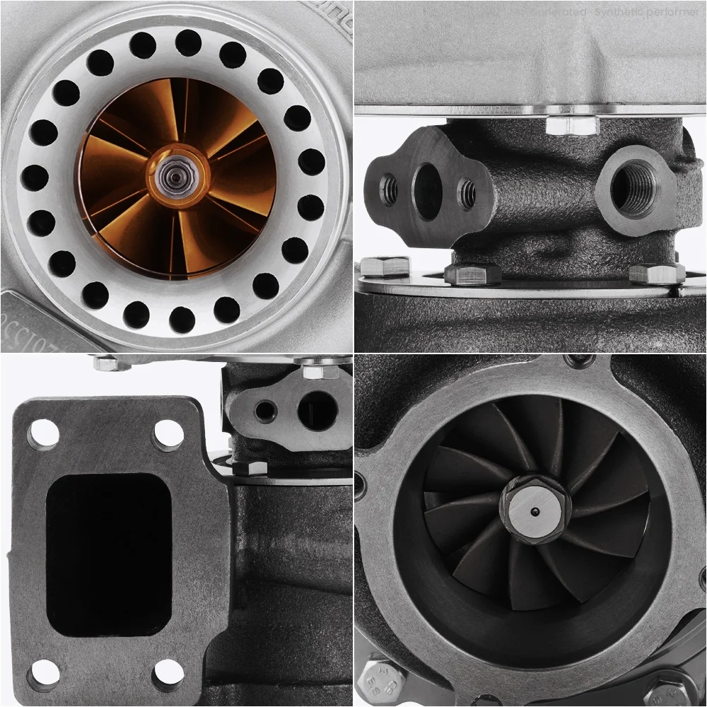 Upgrade Billet GT35 GT3582 Turbolader A/R.63.70 T3 Anti-Surge Turbo 4/6 Zyl. – Detail 6