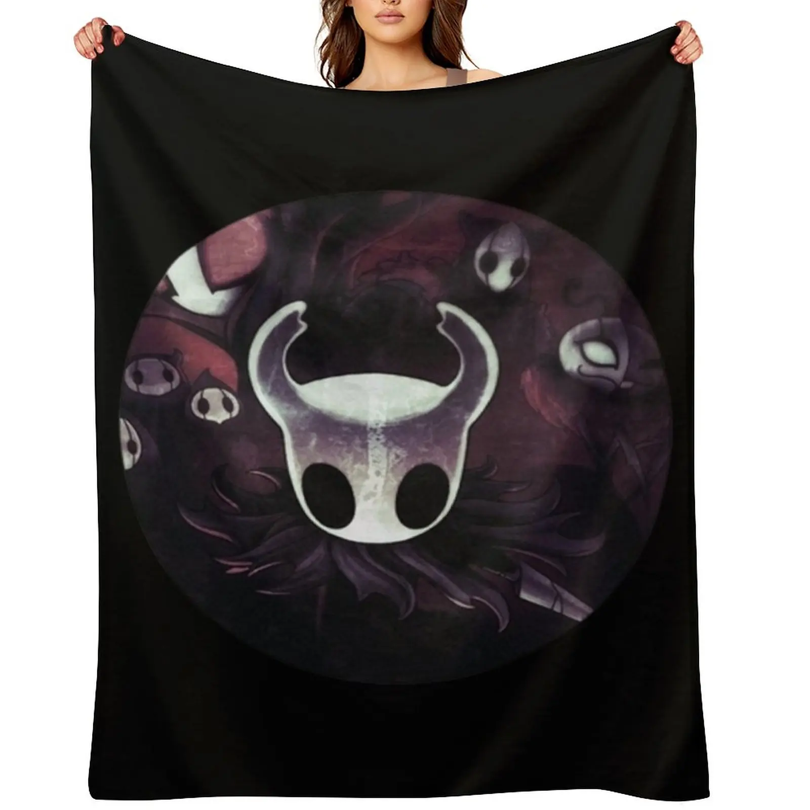 

hollow knight Throw Blanket For Sofa Thin Quilt Camping Nap Blankets