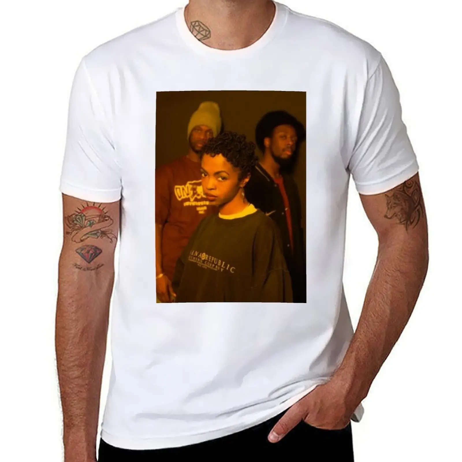 

The Fugees T-Shirt cotton t shirts high quality funny t shirts dark humor T-Shirt