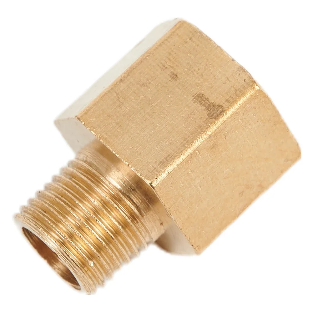 BSP-NPT-Adapter, 1/8 Zoll Stecker auf 1/4 Zoll NPT-Innengewinde, Messing-Rohrverschraubungsverbinder