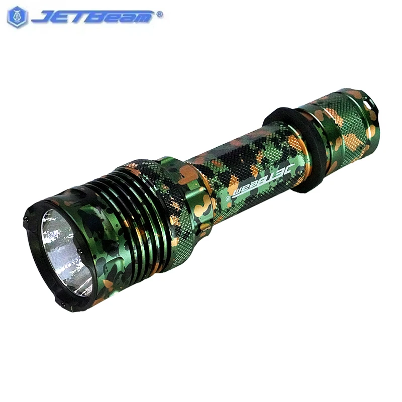 

JETBEAM M37 MAX Camouflage version High Performance Tactical Flashlight 5000LM Rechargeable Torch by 21700 Battery