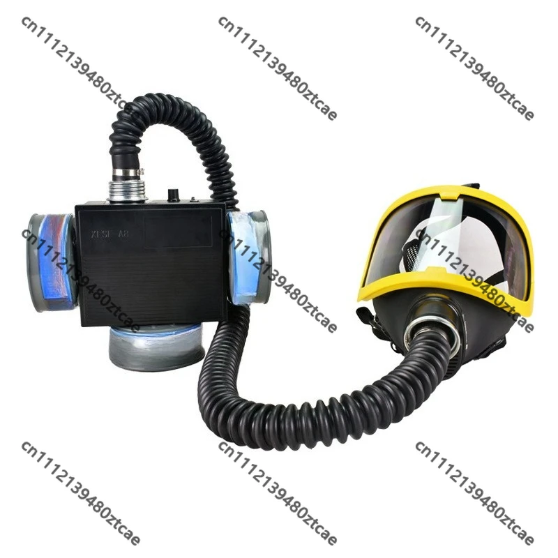 Powered Air Purifying Respirator Half Mask Electric Filtration Protection