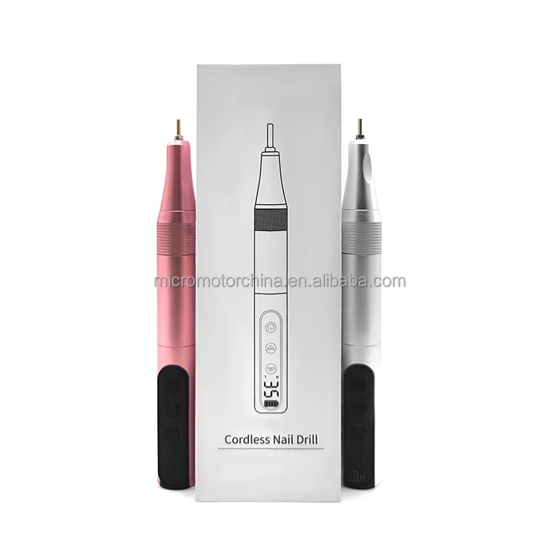 

Professional Nail Supply Cordless Rechargeable Portable Desktop Nail Drill Machine 35000 Rpm Electric Nail Drill E File
