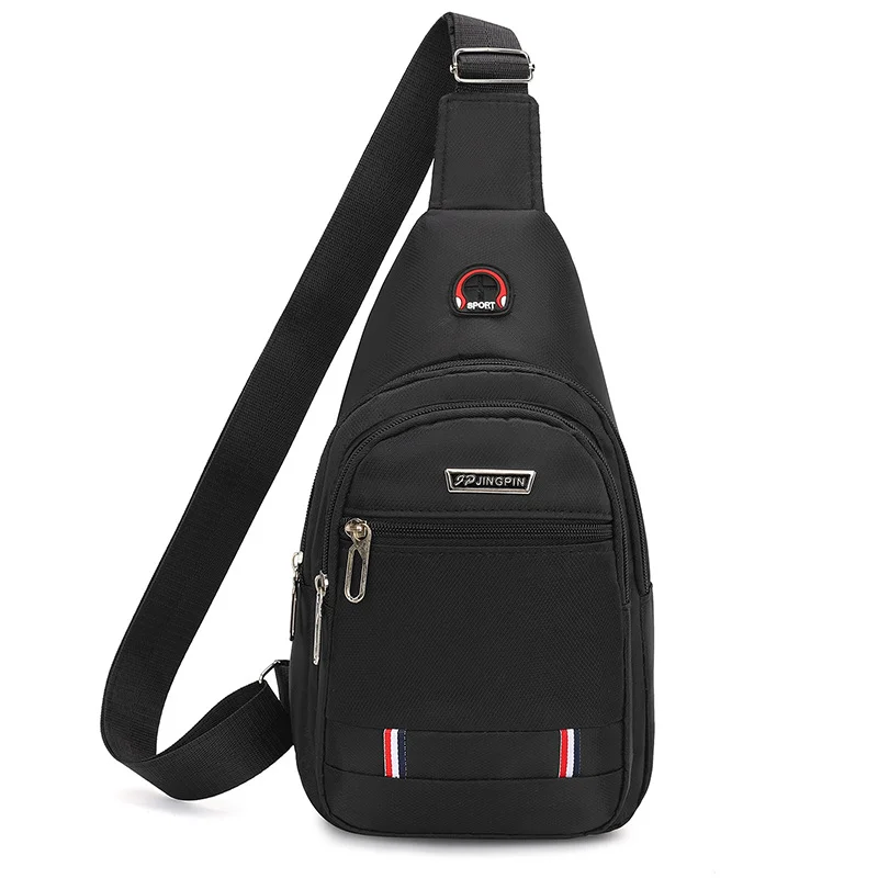 Oxford Men Chest Bag Crossbody Single Shoulder Travel Handbag Fashion Chest Bags New Style Big Capacity Chest Men Bag