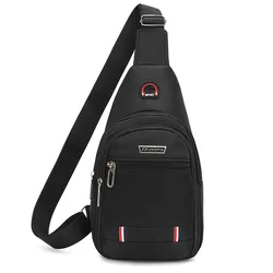 Oxford Men Chest Bag Crossbody Single Shoulder Travel Handbag Fashion Chest Bags New Style Big Capacity Chest Men Bag